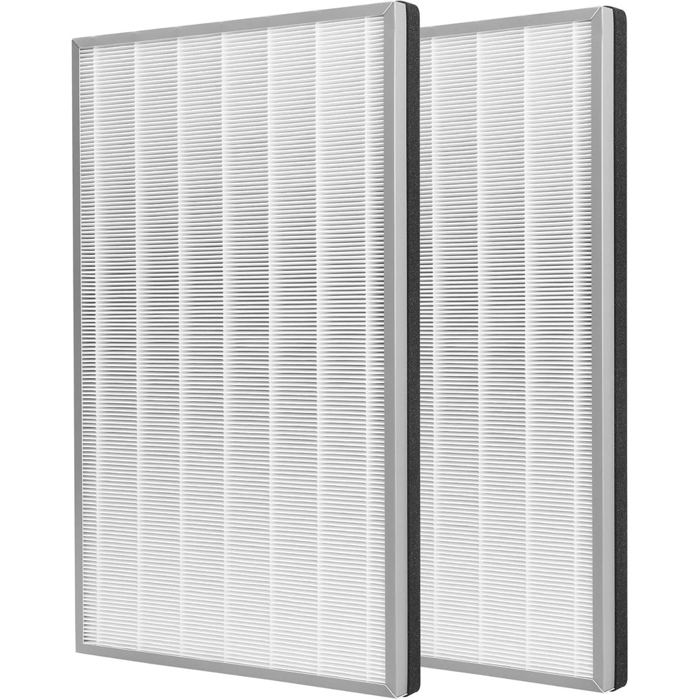 HE601 HEPA Filter 2-Pack for Shark Air Purifier 6 Replace HE6FKPET Carbon Set